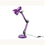 Bordlampe lilla m. vippearm