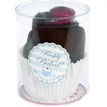 H�ndkl�dekage muffin brun