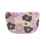 Pung med blomster broderier
