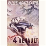 Rallye de monte-carlo Renault